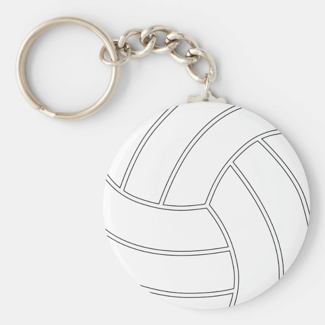 Machen Sie Ihren eigenen Volleyball-Schlüsselanhän Schlüsselanhänger (Vorne)