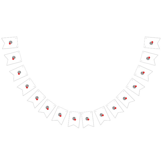 Machen Sie Ihren Event-Pop mit Qualitätsbannern Wimpelkette (Alle)