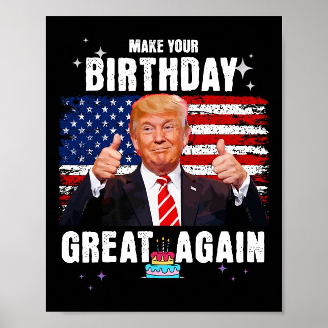 Machen Sie Ihren Geburtstag wieder großartig Poster (Vorne)
