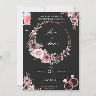 Machen Sie Ihren Hochzeitstag noch magischer Einladung