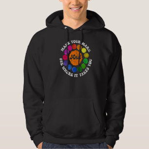 Machen Sie Ihren Mark Dot Day sehen, wohin er führ Hoodie