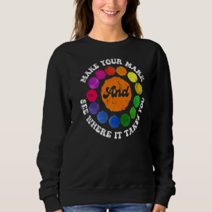 Machen Sie Ihren Mark Dot Day sehen, wohin er führ Sweatshirt