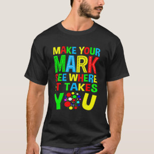 Machen Sie Ihren Mark Dot Day zum Dot for Boys Gir T-Shirt