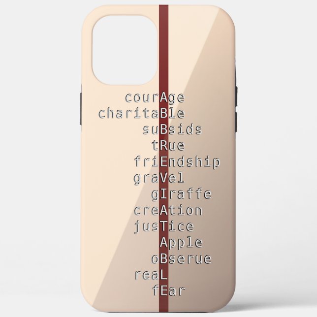 Machen Sie Ihren Namen oder Ihre Nachricht mit Cro Case-Mate iPhone Hülle (Rückseite)