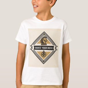 Machen Sie Ihren Zug – Schachfiguren-Design T-Shirt