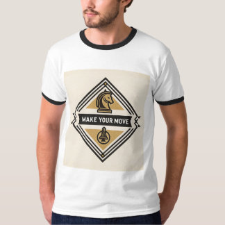 Machen Sie Ihren Zug – Schachfiguren-Design T-Shirt