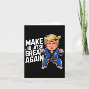 Machen Sie Jiu-jitsu wieder groß, Funny Trump Karte