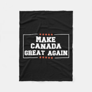 Machen Sie Kanada wieder groß Funny 51. Staat Trum Fleecedecke