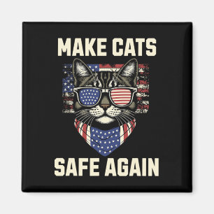 Machen Sie Katzen wieder sicher Trump Katzen für T Magnet