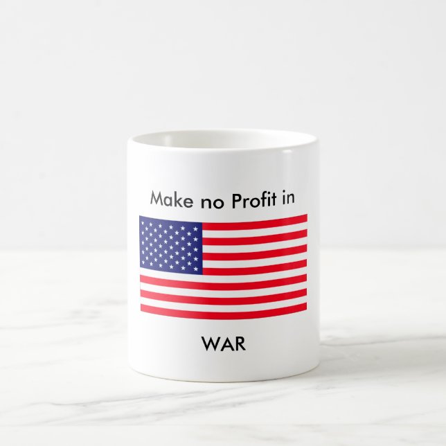 Machen Sie keinen Gewinn in KRIEG jGibney den Tasse (Mittel)