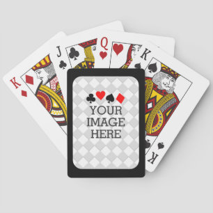 Machen Sie leicht Ihre Selbst in einem Schritt mit Spielkarten