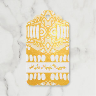 Machen Sie Magic Happen Bold Abstrakt Art Geschenkanhänger