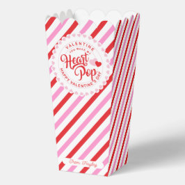 Machen Sie mein Herz Pop Valentine Rosa und Roter  Geschenkschachtel