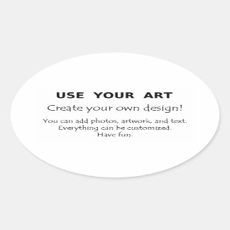 Machen Sie meine eigenen ovalen Aufkleber mit Foto