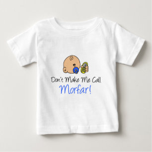 Machen Sie mich Anruf Morfar nicht Baby T-shirt