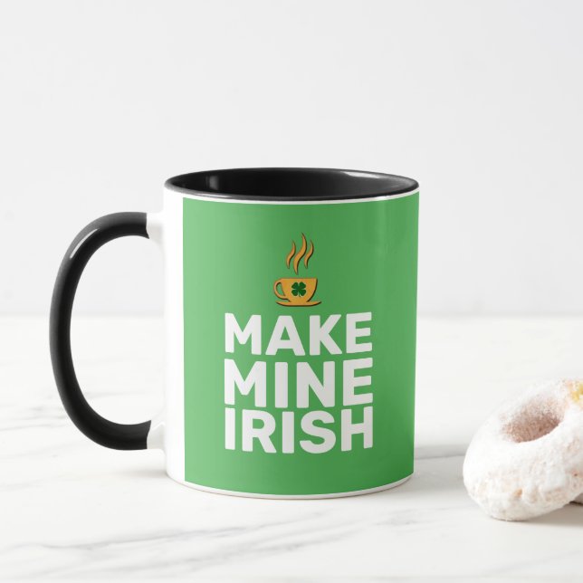 Machen Sie mich cool lustig Tasse (Mit Donut)
