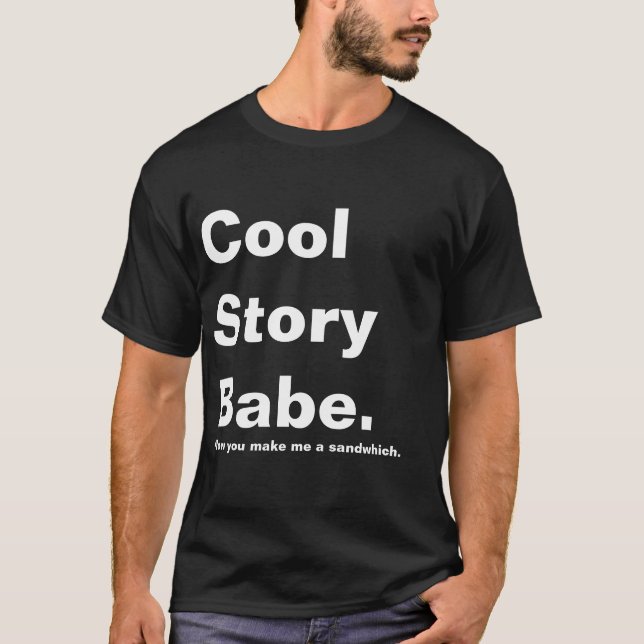 Machen Sie mich ein Sandwich T-Shirt (Vorderseite)