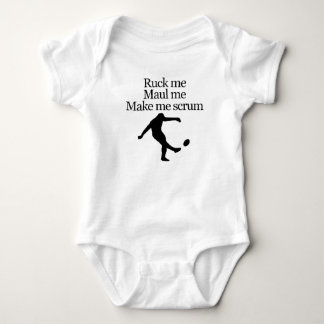 Machen Sie mich Gedränge Baby Strampler