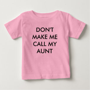 MACHEN SIE MICH NICHT MEINEN TUNT-Baby-Strampler N Baby T-shirt