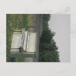 Machen Sie mich zu einem Instrument (graue/grüne H Postkarte