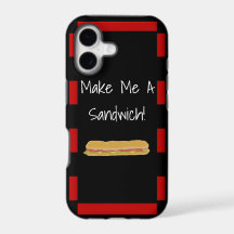 Machen Sie mir einen Sandwich iPhone X Fall