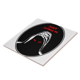 Machen Sie mir keine Gedanken-Illustration Fliese