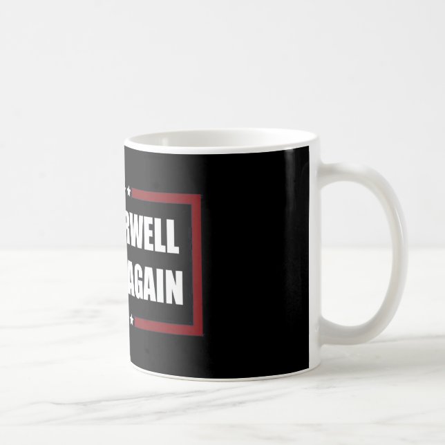 Machen Sie Orwell-Fiktion wieder Kaffeetasse (Rechts)