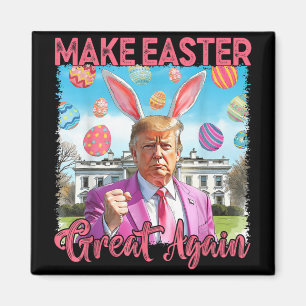 Machen Sie Ostern groß wieder lustige Cool Osteroe Magnet