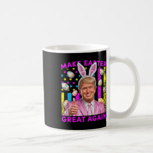 Machen Sie Ostern wieder großartig, lustiger Trump Kaffeetasse