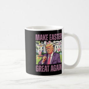 Machen Sie Ostern wieder großartig, lustiger Trump Kaffeetasse