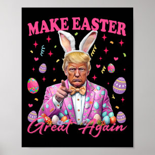Machen Sie Ostern wieder großartig, lustiger Trump Poster