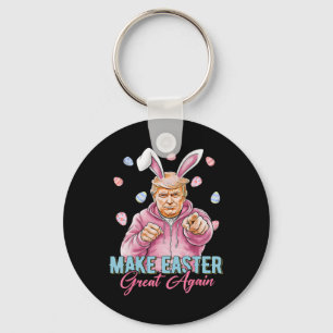 Machen Sie Ostern wieder großartig, lustiger Trump Schlüsselanhänger
