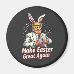 Machen Sie Ostern wieder großartig Ostern Trump Eg Magnet