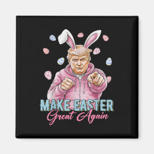 Machen Sie Ostern wieder großartig Trump Sonnenbra Magnet