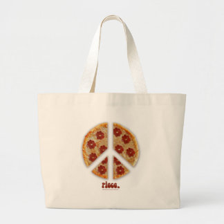 "Machen Sie Pizza, nicht Kriegs-" Taschen