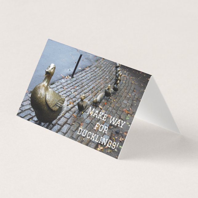 Machen Sie Platz für die Entenlings (Vorderseite)