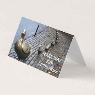 Machen Sie Platz für die Entenlings