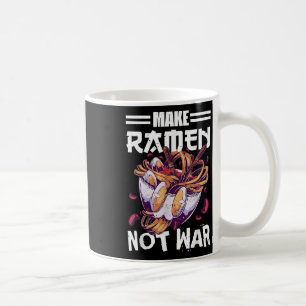 Machen Sie Ramen nicht Krieg lustiges japanisches Kaffeetasse