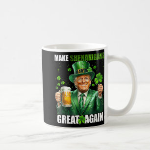 Machen Sie Shenanigans wieder groß Donald Trump St Kaffeetasse