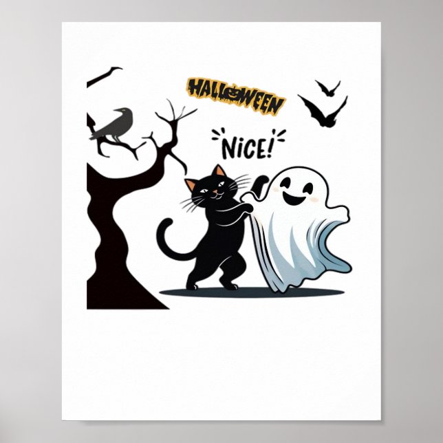 Machen Sie sich bereit für ein takuläres Halloween Poster (Vorne)