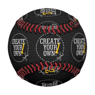 Machen Sie sich ein eigenes in zwei einfachen Schr Baseball