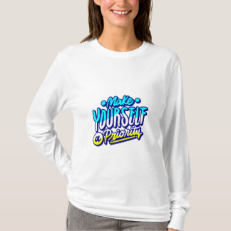 machen Sie sich ein motivierend Design, das Ihnen T-Shirt