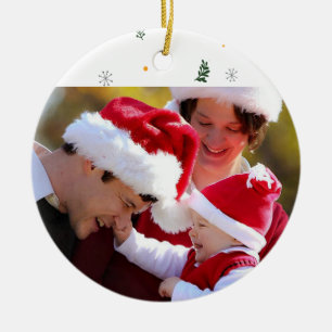 Machen Sie sich Ihr eigenes Foto Ornament Weihnach