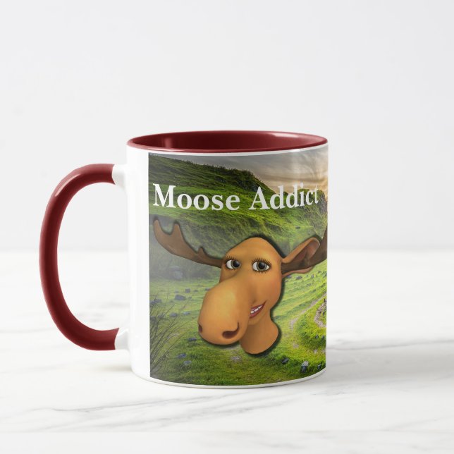 Machen Sie sich Ihren eigenen Titel - Grüne Tasse (Links)