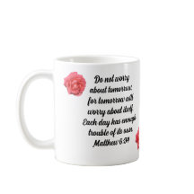 Machen Sie sich keine Sorgen um Rose mit dem Bibel