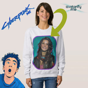 Machen Sie sich oder irgendjemand in irgendeine Fi Sweatshirt