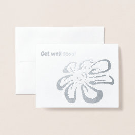 Machen Sie sich schon bald besser! Folienkarte