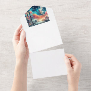 Machen Sie sich selbst All In One Einladung