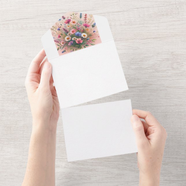 Machen Sie sich selbst All In One Einladung (Abreißen)