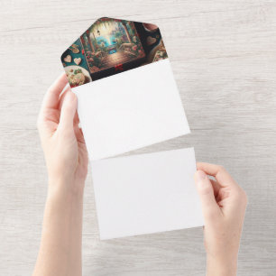 Machen Sie sich selbst All In One Einladung